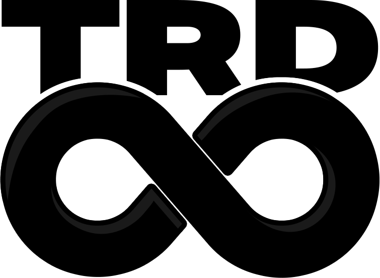 Black TRD Infinity logo